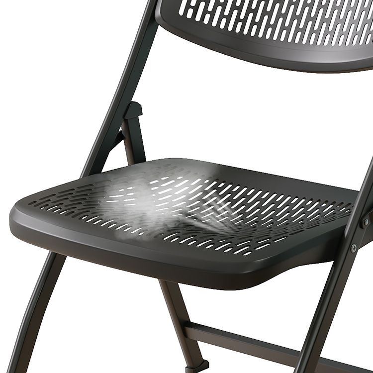 Modern Indoor-Outdoor Chair Home Metal Folding Open Back Dining Side Chair Clearhalo ' kitchen&dining_furn' 'Dining Chairs' 'Dining Tables & Seating' 'dining_chair' 'furn' 'furn_dining_chair' 'Furniture' 'furniture_dining_chair' 'Kitchen & Dining Furniture' 'kitchen' 1200x1200_b5f3113a-e6fa-43e6-afb0-803e767620c1