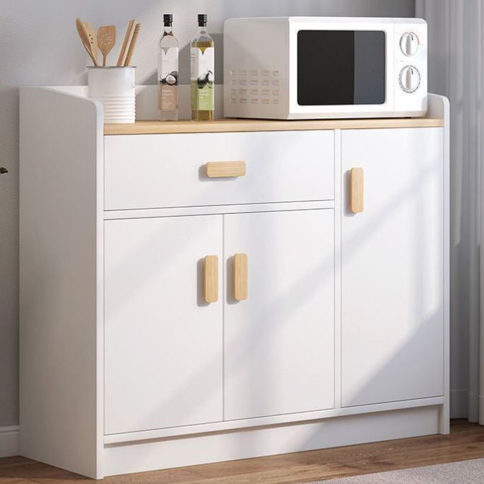 Sideboard del pavimento in legno moderno mobile rettangolo moderno per la casa