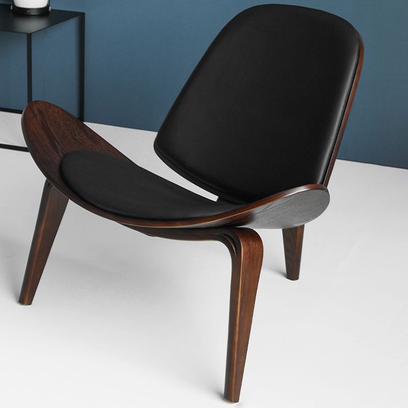 Legno massiccio e sedie da pranzo e accento contemporanee intizzate