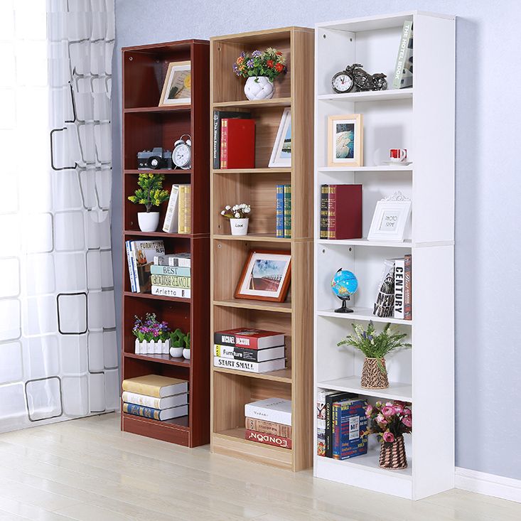71"H x 9.45"W Bookcase Contemporary Style Closed Back Bookshelf for Home Office Clearhalo 'Bookcases' 'furn' 'furn_bookcases' 'Furniture' 'furniture_bookcases' 'Office Furniture' 1200x1200_b5fd4435-3227-406c-a100-07261c6c26e9