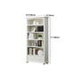 Scandinavian Wood Bookshelf Home Office Closed Back Bookcase Clearhalo 'Bookcases' 'furn' 'furn_bookcases' 'Furniture' 'Office Furniture' 1200x1200_b5fe2a9d-809c-4285-bd37-0970f08d87b4