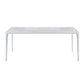 Simple Rectangle Shape Standard Dining Table White Sintered Stone Dining Table with 4 Legs Base Clearhalo ' dining_table' 'Dining Tables & Seating' 'Dining Tables' 'Furniture' 'furniture_dining_table' 'Kitchen & Dining Furniture' 'kitchen&dining_furn' 'kitchen' 'kitchen_dining_table' 1200x1200_b601d2c3-dfab-44f8-8bef-8ac5456285bf