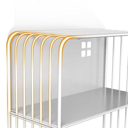 Modern Accent Table Nightstand Iron Nightstand for Living Room Clearhalo 'Bedroom Furniture' 'furn' 'furn_night_stand' 'Furniture' 'night_stand' 'Nightstands' 1200x1200_b605f58f-da27-497e-9a0b-ed7457d1a263