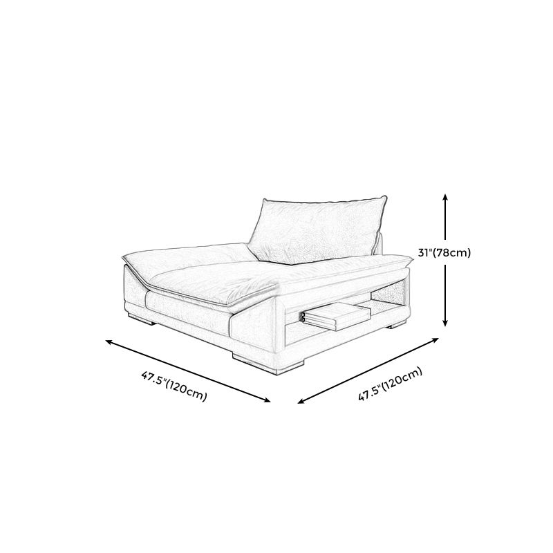 Cuscini standard del soggiorno stazionario giallo posti a sedere contemporanei