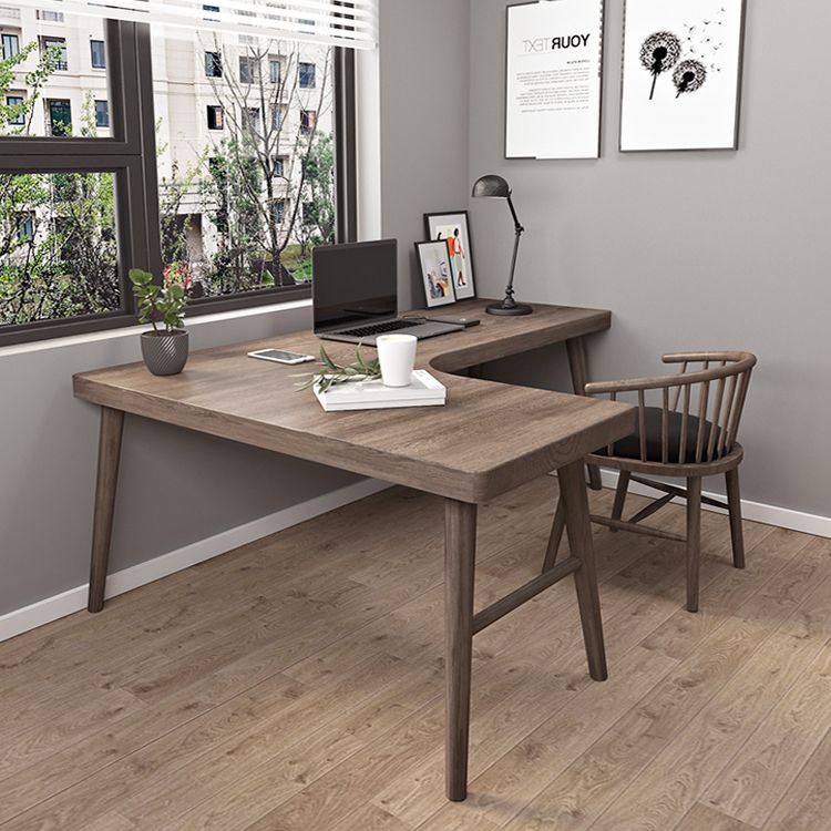 Industrial L-Shape Office Desk Solid Wooden Writing Desk for Office Clearhalo 'furn' 'furn_office_desk' 'Furniture' 'Office Desks' 'Office Furniture' 'office_desk' 1200x1200_b6083d69-caba-402f-bf04-ecaf2b04a57a