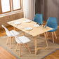 Modern Beech Solid Back Side Chair Matte Finish Plastic Dining Chair Clearhalo ' kitchen&dining_furn' 'Dining Chairs' 'Dining Tables & Seating' 'dining_chair' 'Furniture' 'furniture_dining_chair' 'Kitchen & Dining Furniture' 'kitchen' 1200x1200_b60938e7-ecbd-45a1-8b5e-201a97d1c3aa
