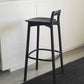 Scandinavian Solid Wood Bar Stool Living Room Faux Leather Counter Stools Clearhalo 'Bar Furniture' 'Bar Stools' 'bar_stools' 'furn' 'furn_bar_stools' 'Furniture' 'Kitchen & Dining Furniture' 1200x1200_b60bc7b7-f944-4b99-b39d-2a5f8b50e3d9