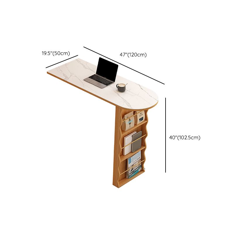 Style contemporain 1/2 pièces Table de bar spécialisée en pierre pour le salon