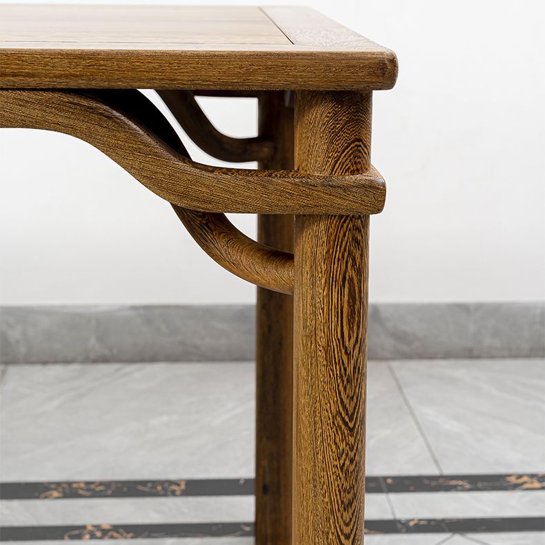 Traditional Style Solid Wood Dining Set with Rectangle Shape Table and 4 Legs Base Clearhalo 'Dining Room Sets' 'Dining Tables & Seating' 'dining_room_set' 'furn' 'furn_dining_room_set' 'Furniture' 'furniture_dining_room_set' 'Kitchen & Dining Furniture' 'kitchen&dining_furn' 'kitchen' 1200x1200_b60dbe1b-b48d-421c-8bad-e995dfd66ab0