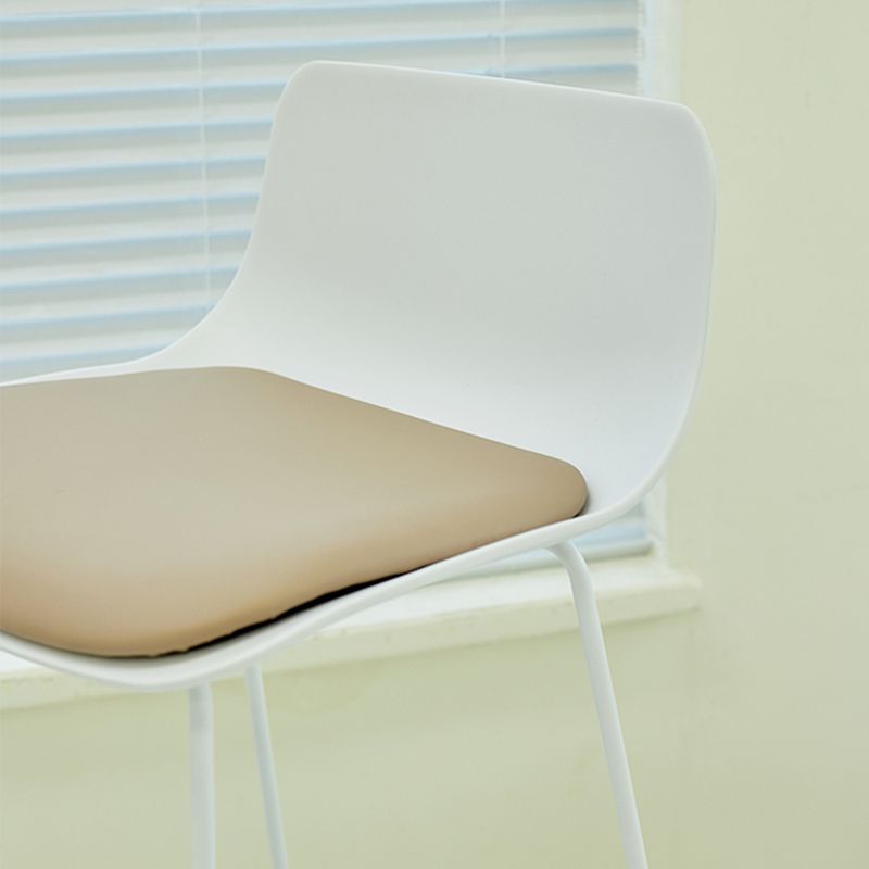 Indoor Footrest Dining Stool Plastic Industrial Low Back Counter-height Stool Clearhalo 'Bar Furniture' 'Bar Stools' 'bar_stools' 'furn' 'furn_bar_stools' 'Furniture' 'Kitchen & Dining Furniture' 1200x1200_b60f4147-6b71-40d1-a196-931a2d207f89