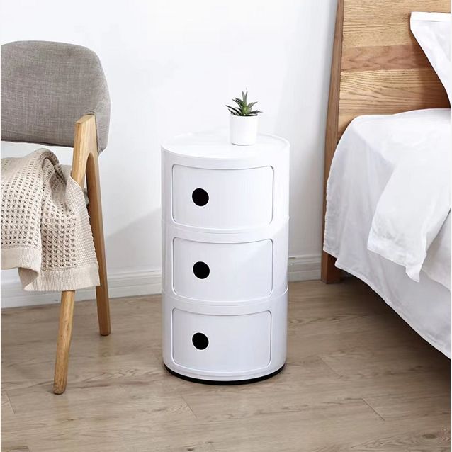 2/3/4-Türer-Nachttisch (Indien) 12,6 "H Plastik-Nachttischschrank