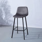 Modern Footrest Coffee Shop Stool Matte Finish Upholstered Bar Stools Clearhalo 'Bar Furniture' 'Bar Stools' 'bar_stools' 'furn' 'furn_bar_stools' 'Furniture' 'furniture_bar_stools' 'Kitchen & Dining Furniture' 1200x1200_b61224a9-4b26-44dc-b69c-073eadcacf34