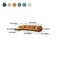 Contemporary 4-Seater Sectional with Pillow Top Arms in Faux Leather Clearhalo 'furn' 'furn_sectionals' 'Furniture' 'Living Room Furniture' 'Sectionals' 1200x1200_b61234ed-c27f-4e84-ba5d-9d6e0282c1ec