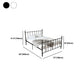 Poster Metal Bed 41 inch With Headboard and Footboard Rectangular Headboard