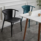 Multicolor Plastic Dining Armchair Contemporary Style Chair for Dining Room Clearhalo ' kitchen&dining_furn' 'Dining Chairs' 'Dining Tables & Seating' 'dining_chair' 'furn' 'furn_dining_chair' 'Furniture' 'furniture_dining_chair' 'Kitchen & Dining Furniture' 'kitchen' 1200x1200_b61e8cf3-49ac-4fc4-99e7-d7f43cb2f630