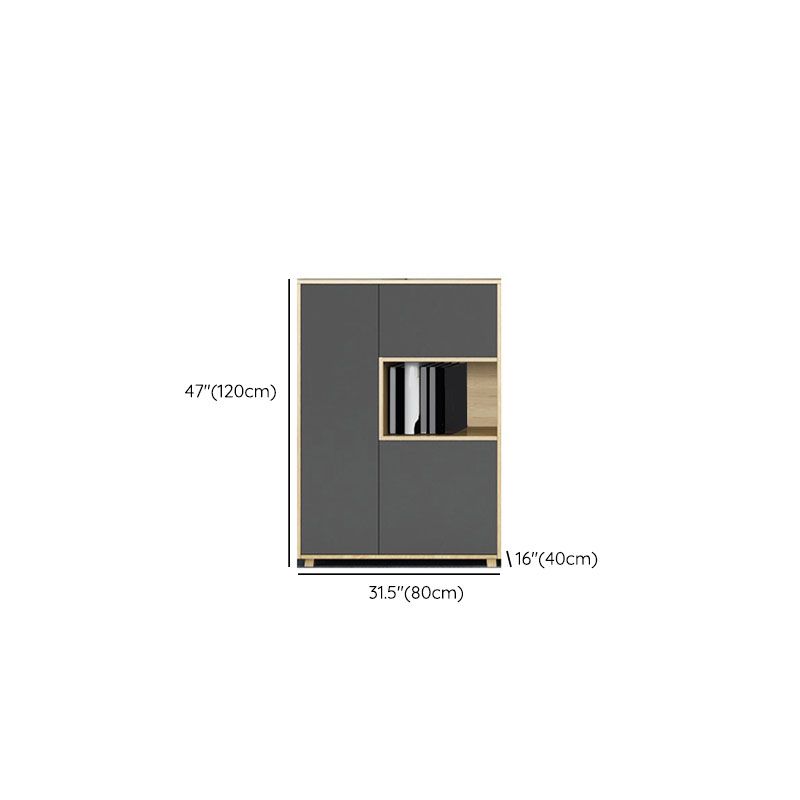 現代のファイルキャビネット木製フレームオフィス用の垂直ファイルキャビネット