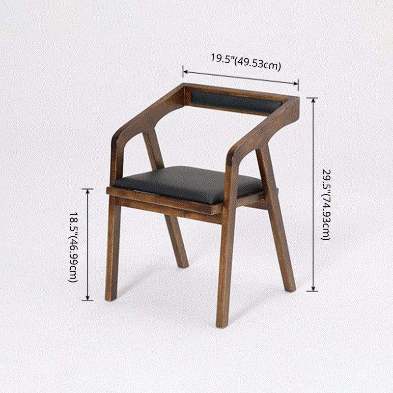 Contemporary Solid Wood Dining Table Set Rectangle Shape Standard Dining Set in Brown Clearhalo 'Dining Room Sets' 'Dining Tables & Seating' 'dining_room_set' 'furn' 'furn_dining_room_set' 'Furniture' 'furniture_dining_room_set' 'Kitchen & Dining Furniture' 'kitchen&dining_furn' 'kitchen' 1200x1200_b62315fa-e544-4253-9bbb-706aac6f8ea4