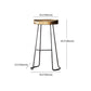Industrial Backless and Armless Bar Stool Wooden Counter Stool Clearhalo 'Bar Furniture' 'Bar Stools' 'bar_stools' 'furn' 'furn_bar_stools' 'furniture_bar_stools' 'Kitchen & Dining Furniture' 'kitchen&dining_furn' 'kitchen' 'kitchen_furn' Furniture' 1200x1200_b624ba14-ea3d-4f05-b454-5dd56021f8aa