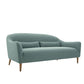 31.5"H Square Arm Linen Solid Color Scandinavian Curved Sofa Clearhalo 'furn' 'furn_sofas' 'Furniture' 'furniture_sofas' 'kitchen' 'kitchen_sofas' 'Living Room Furniture' 'Sofa' 'sofas' 1200x1200_b624e4b8-e3e0-469a-8c80-bc6e0bf9be70