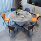 Contemporary Sintered Stone Dining Room Set Foldable Standard Height Formal Dining Table Furniture Clearhalo 'Dining Room Sets' 'Dining Tables & Seating' 'dining_room_set' 'furn' 'furn_dining_room_set' 'Furniture' 'furniture_dining_room_set' 'Kitchen & Dining Furniture' 'kitchen&dining_furn' 'kitchen' 1200x1200_b6276153-619b-4bfe-bdf0-179c1715537d
