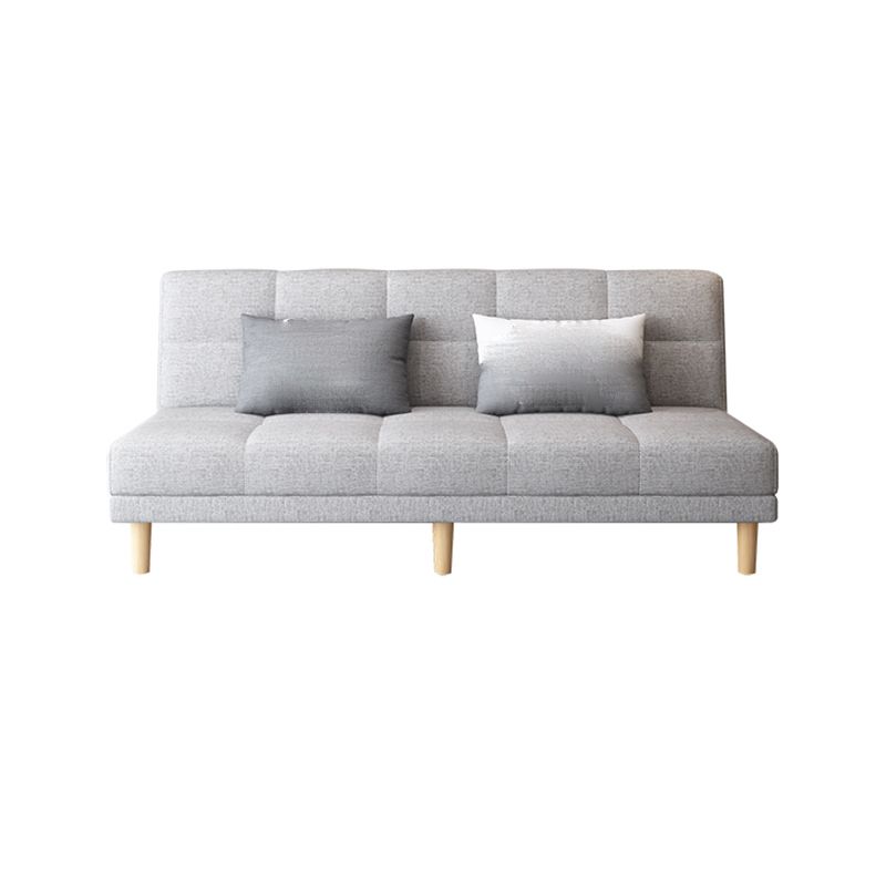 Contemporary Armless Standard Sofa Bed Dual Purpose Sofa for Living Room Clearhalo 'furn' 'furn_sofas' 'Furniture' 'furniture_sofas' 'kitchen' 'kitchen_sofas' 'Living Room Furniture' 'Sofa' 'sofas' 1200x1200_b628c340-d285-4568-a311-28689baa71f6