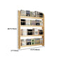 Contemporary Wall Unit Bookshelf Natural Pine Wood Bookcase for Bedroom Clearhalo 'Bookcases' 'furn' 'furn_bookcases' 'Furniture' 'furniture_bookcases' 'Office Furniture' 1200x1200_b62c2bbe-1022-424a-a76e-4d30ffc1ae0b