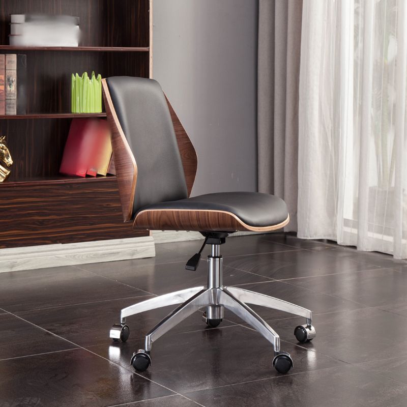 Moderner und zeitgenössischer Stuhl fester Waffenräder Schwenkmanager Stuhl