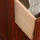 Nautical Solid Wood Storage Chest Bedroom Vertical Chest with Drawers