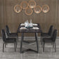 Modern 1/2/5/7 Pieces Black Dining Set Rectangle Sintered Stone Dining Table Set Clearhalo 'Dining Room Sets' 'Dining Tables & Seating' 'dining_room_set' 'furn' 'furn_dining_room_set' 'Furniture' 'furniture_dining_room_set' 'Kitchen & Dining Furniture' 'kitchen&dining_furn' 'kitchen' 1200x1200_b633f8bf-351a-40ef-8d73-d791f05f03a6