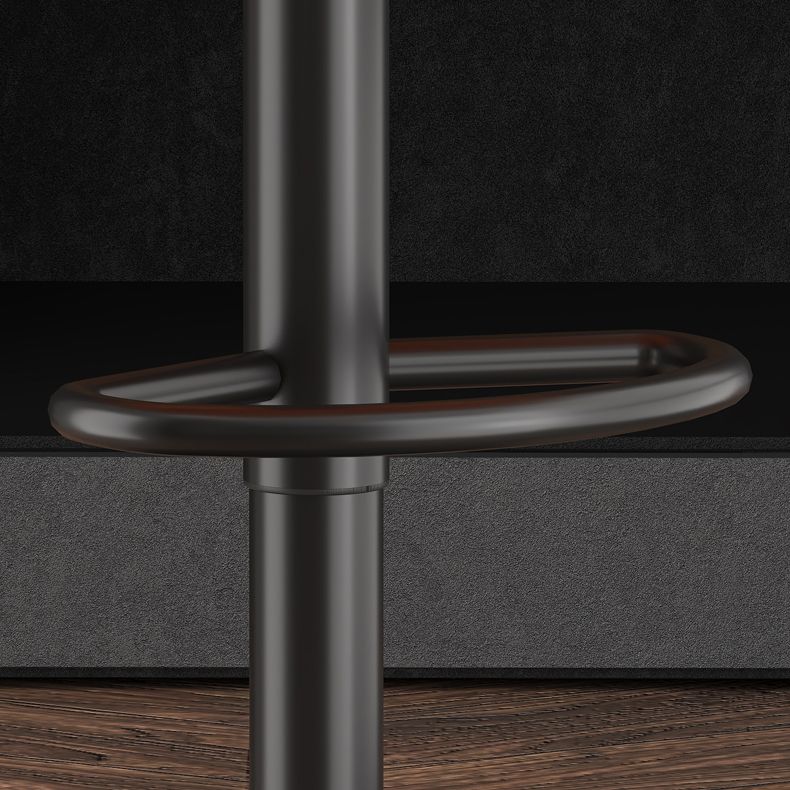 Adjustable Height Counter & Bar Stool Indoor Leather Bucket Footrest Stool Clearhalo 'Bar Furniture' 'Bar Stools' 'bar_stools' 'furniture_bar_stools' 'Kitchen & Dining Furniture' 'kitchen&dining_furn' 'kitchen' 'kitchen_furn' Furniture' 1200x1200_b634e9b1-d22a-4151-b1a3-f91187ef96e3