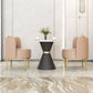Luxury Sintered Stone Top Dining Table Indoor Round Table with Metal Pedestal Clearhalo 'Dining Tables & Seating' 'Dining Tables' 'dining_table' 'furn' 'furn_dining_table' 'Furniture' 'furniture_dining_table' 'Kitchen & Dining Furniture' 'kitchen' 'kitchen_dining_table' 1200x1200_b63976a8-3828-40ba-a9e8-33acf550f6ae