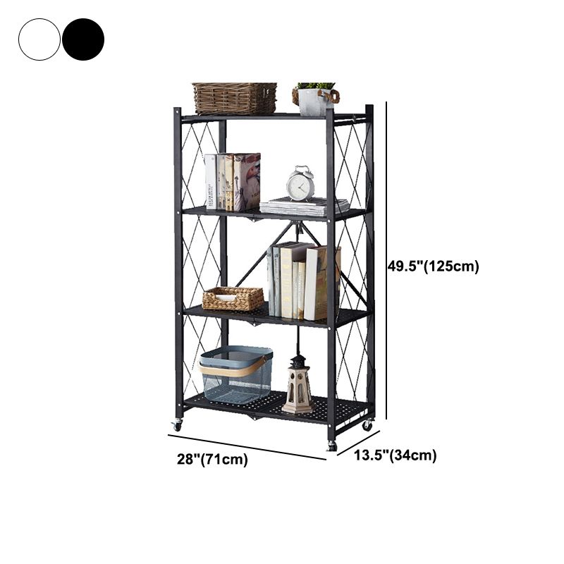 Metal Standard Bookcase Industrial Style Shelf for Home Office Clearhalo 'Bookcases' 'furn' 'furn_bookcases' 'Furniture' 'furniture_bookcases' 'kitchen' 'kitchen_bookcases' 'Living Room Furniture' 'Office Furniture' 1200x1200_b63cd797-e101-4611-8b47-cc0ffc680c8a