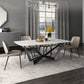 Contemporary 1/4/5 Pieces Dining Room Set Sintered Stone Dining Table Set Clearhalo 'Dining Room Sets' 'Dining Tables & Seating' 'dining_room_set' 'furn' 'furn_dining_room_set' 'Furniture' 'furniture_dining_room_set' 'Kitchen & Dining Furniture' 'kitchen&dining_furn' 'kitchen' 1200x1200_b63d009c-d1ce-48d6-b83e-4dfeab3e7315