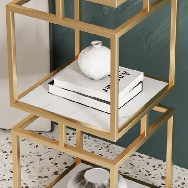 11.81 "W Bibshelf Contemporary Style Open Back Biblic pour Home Office