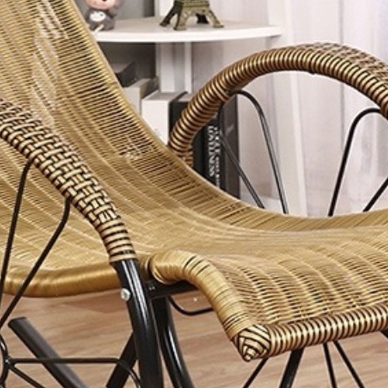 Salon loisir bas base chaise paresseuse famille simple chaise à bascule