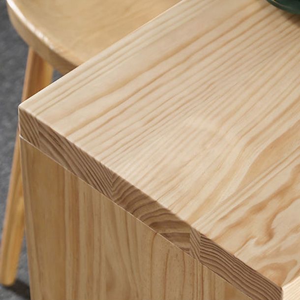 Rectangle Bar Table Wood Contemporary Bar Table with Sled Base Clearhalo 'Bar Furniture' 'Bar Tables' 'bar_tables' 'Furniture' 'furniture_bar_tables' 'Kitchen & Dining Furniture' 1200x1200_b648eaf2-0b28-47a0-b7db-9597bc4c27c3