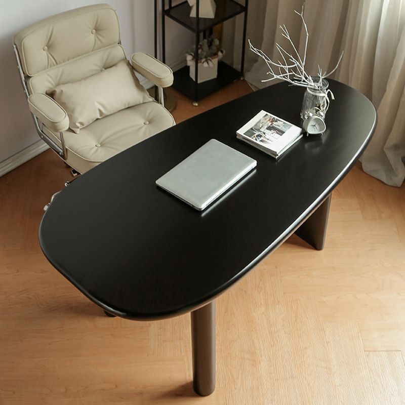 29.25-inch Hoogte Industrial Office Desk Solid Wood Writing Desk