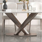 Traditional Luxury Rectangle Dining Table White Sintered Stone Table with Pedestal Base Clearhalo ' dining_table' 'Dining Tables & Seating' 'Dining Tables' 'furn' 'furn_dining_table' 'Furniture' 'furniture_dining_table' 'Kitchen & Dining Furniture' 'kitchen&dining_furn' 'kitchen' 'kitchen_dining_table' 1200x1200_b64f9c05-bfc9-4974-acb9-bb8d999904f6
