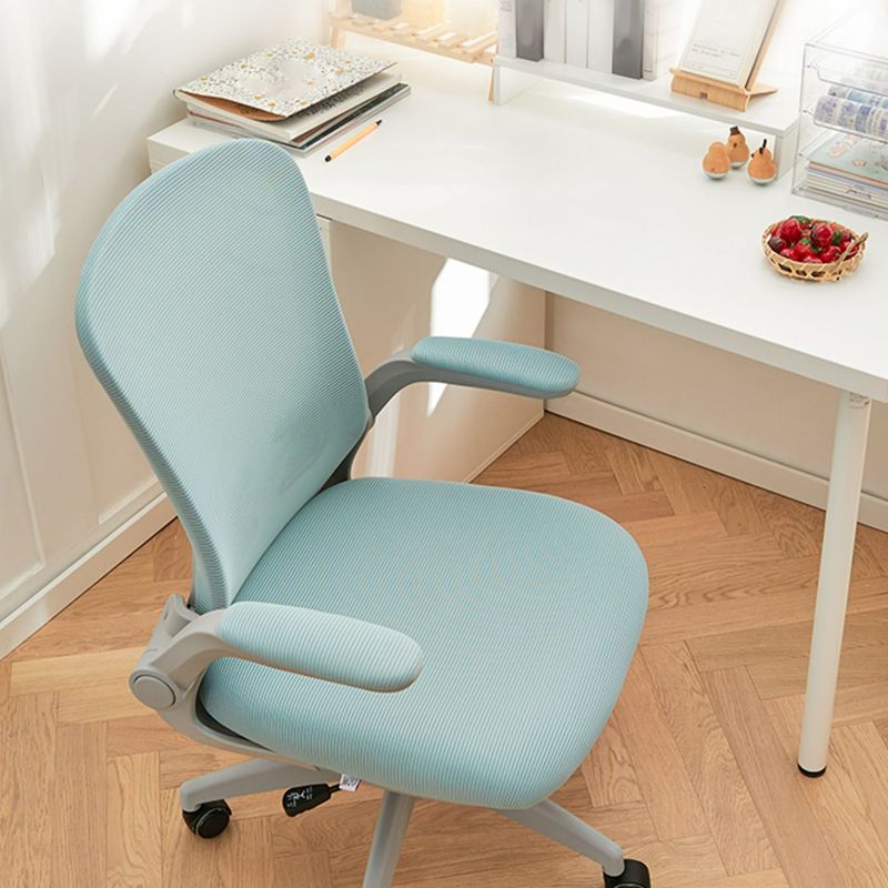 Brazos extraíbles de la silla de oficina moderna mecanismo de inclinación sin angustia silla de diapositiva ergonómica