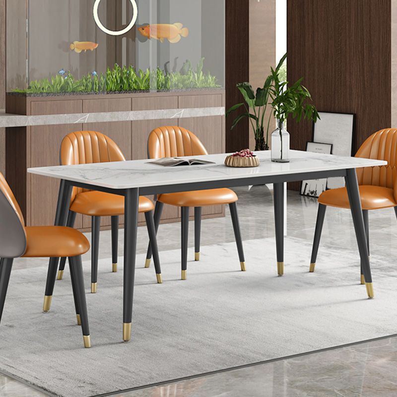 Modern Style Sintered Stone Dining¬†Room¬†Set with Rectangle Shape Dining Table Furniture Clearhalo 'Dining Room Sets' 'Dining Tables & Seating' 'dining_room_set' 'furn' 'furn_dining_room_set' 'Furniture' 'furniture_dining_room_set' 'Kitchen & Dining Furniture' 'kitchen&dining_furn' 'kitchen' 1200x1200_b653258c-7a7d-4b2a-9e64-17f9c0a4f62e