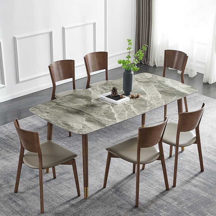 Scandinavian Style Dining Side Chairs Wood Open Back Dining Armless Chairs (Set of 2) Clearhalo ' kitchen&dining_furn' 'Dining Chairs' 'Dining Tables & Seating' 'dining_chair' 'furn' 'furn_dining_chair' 'Furniture' 'furniture_dining_chair' 'Kitchen & Dining Furniture' 'kitchen' 1200x1200_b6536435-06b9-4a68-8e8f-134a9c04664f