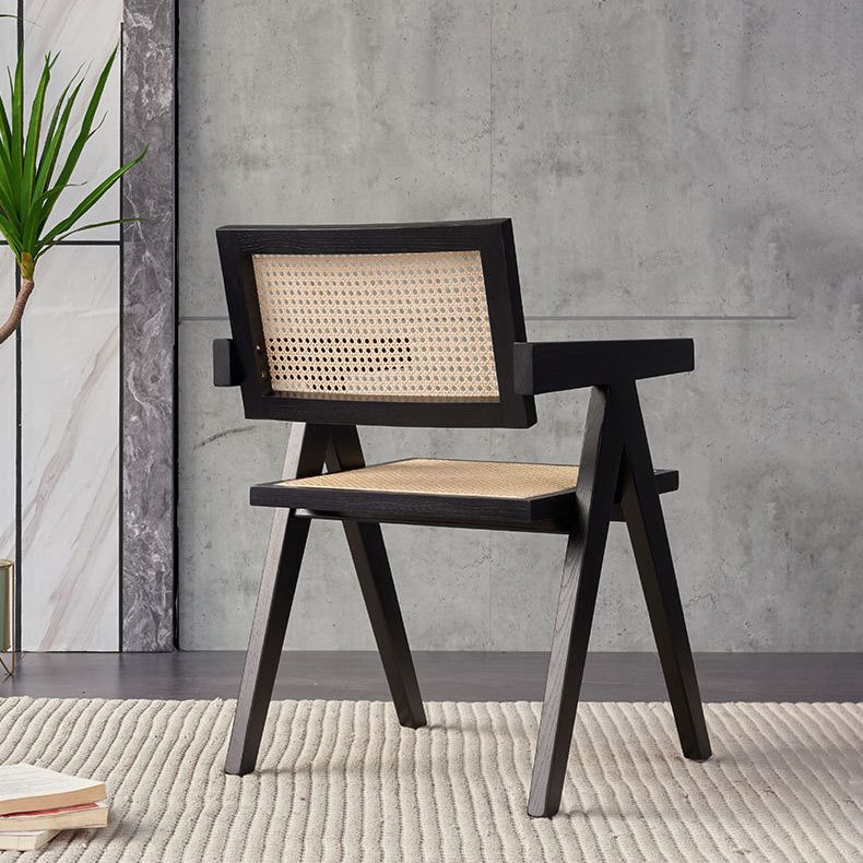 Modern Style Ash Wood Kitchen Dining Chairs Open Back Dining Side Chair Clearhalo ' kitchen&dining_furn' 'Dining Chairs' 'Dining Tables & Seating' 'dining_chair' 'furn' 'furn_dining_chair' 'Furniture' 'furniture_dining_chair' 'Kitchen & Dining Furniture' 'kitchen' 1200x1200_b655286b-ac4b-4caa-83ae-7c59b25b03f5