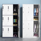 Contemporary Style Wardrobe Metal Home Wardrobe Closet with Doors Clearhalo 'Armoires & Wardrobes' 'armoires_wardrobes' 'Bedroom Furniture' 'furn' 'furn_armoires_wardrobes' 'Furniture' 1200x1200_b6558da0-8301-41f1-b877-0251f45f6506