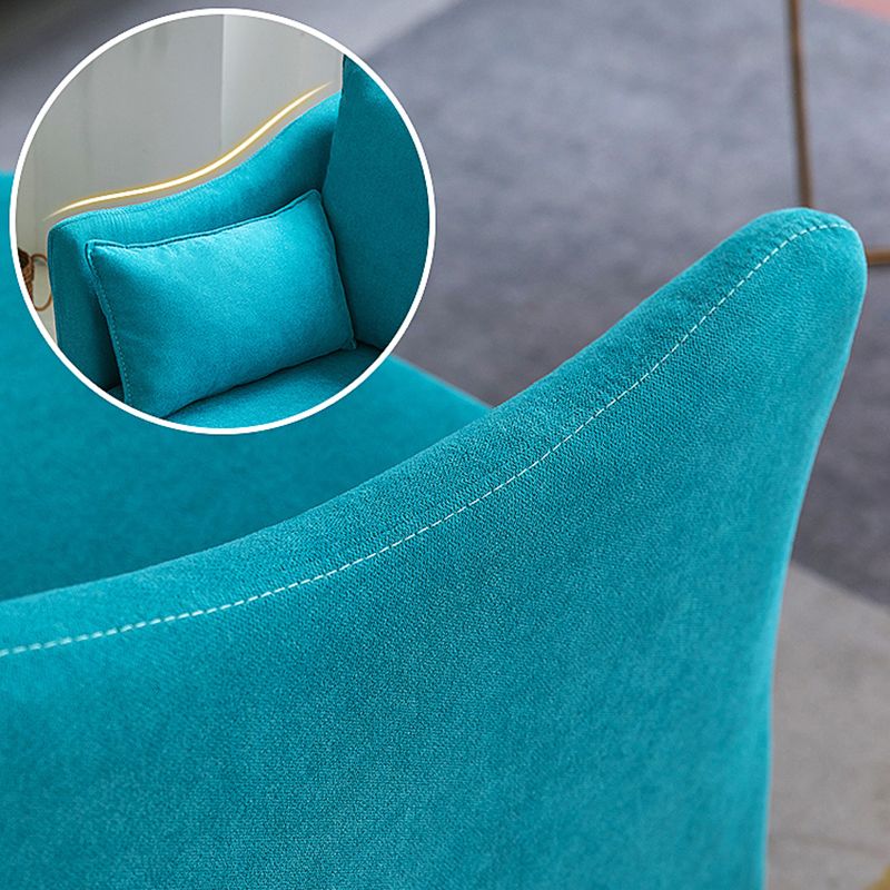 Modern Velvet 2-seat Loveseat with Pillow Top Arm for Apartment 31.5"H Clearhalo 'furn' 'furn_sofas' 'Furniture' 'furniture_sofas' 'kitchen' 'kitchen_sofas' 'Living Room Furniture' 'Sofa' 'sofas' 1200x1200_b65871e5-dfaf-4779-8561-458c58acebb1