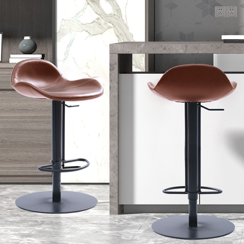Industrial Bar Stool Industrial Leather Teller -ontlasting voor Bristol