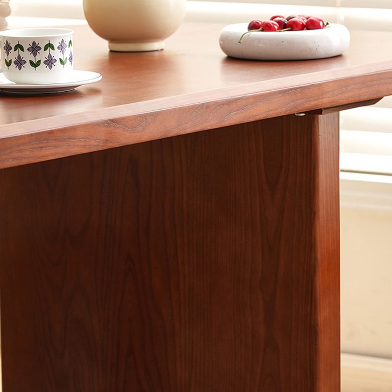 Modern Style Dining Table Solid Wood Dinner Table for Dining Room