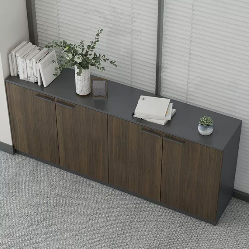 Medieval Modern Filing Cabinet Wooden Frame Lateral File Cabinet Clearhalo 'Filing Cabinets' 'filling_cabinets' 'furn' 'furn_filling_cabinets' 'Furniture' 'Office Furniture' 1200x1200_b65c8921-b3d7-4662-8a6a-6ff9a49089dc