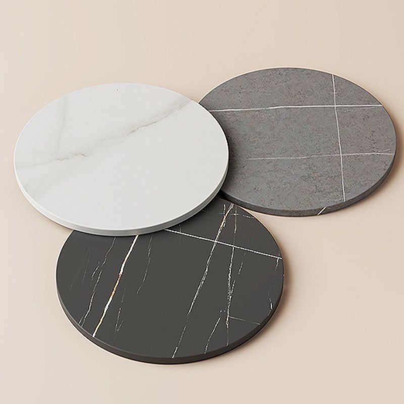 丸い台座エンドテーブルリビングルームのミニマリストサイドエンドテーブル