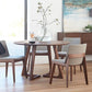 Round Double Pedestal Modern Dining Table Wood Color Fixed Table of Solid Wood Clearhalo ' dining_table' 'Dining Tables & Seating' 'Dining Tables' 'furn' 'furn_dining_table' 'Furniture' 'furniture_dining_table' 'Kitchen & Dining Furniture' 'kitchen&dining_furn' 'kitchen' 'kitchen_dining_table' 1200x1200_b65da4c8-8ad9-4bea-a24d-b5cc538c31ef