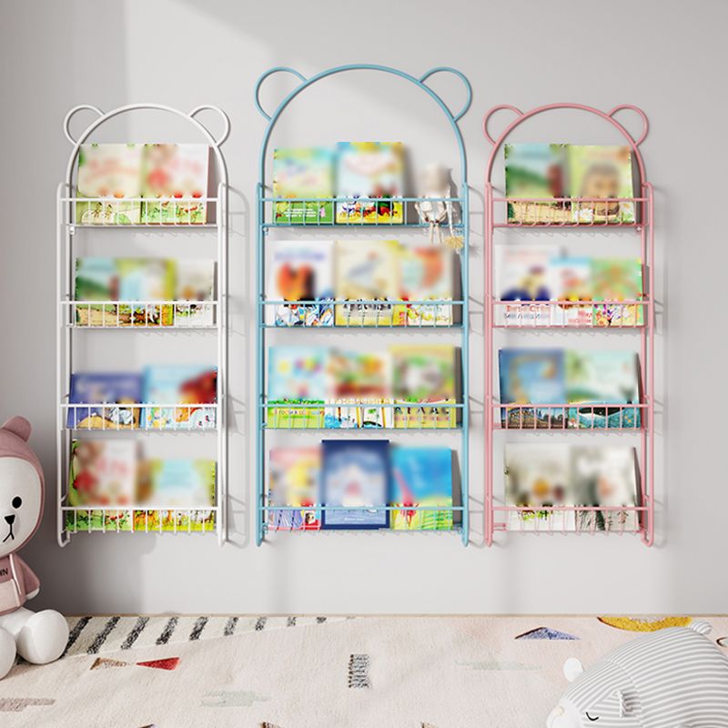 Modern Metal Floating Bookcase Wall Mounted Bookshelf for Home Clearhalo 'Bookcases' 'furn' 'furn_bookcases' 'Furniture' 'furniture_bookcases' 'kitchen' 'kitchen_bookcases' 'Living Room Furniture' 'Office Furniture' 1200x1200_b6600aa7-4967-4c8d-b4c6-b6f3b7537cdc